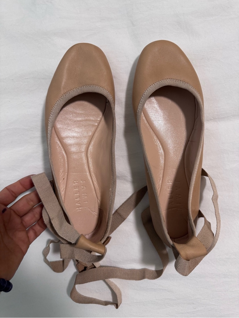 Jamie Haller removable strap Pointe flat - Picture 3 of 6